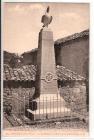 Montjay le Monument aux Morts de la Guerre ( 1914 1918)