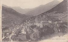 Briançon pris du Fort des Têtes et vallée de la Guisane