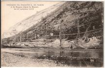 Intérieur du Zeppelin L 45 tombé à Largne le 20 Octobre 1917